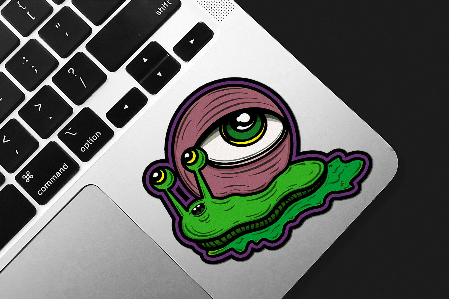 Snail Vision Die-Cut Sticker